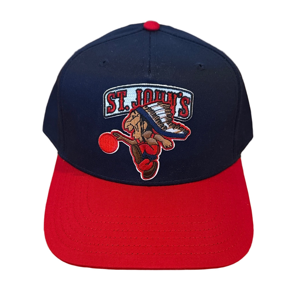 NWOT St. John's University Redmen Basketball Snapback Hat